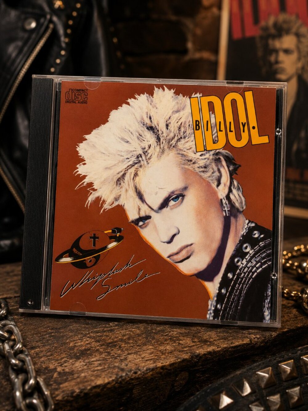Whiplash Smile by Billy Idol (CD, Chrysalis) Very Good condition!